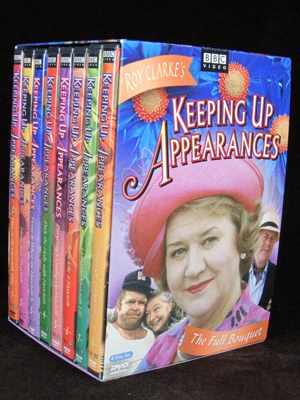 Keeping Up Appearances: The Full Bouquet — Complete Series, 8 DVDs